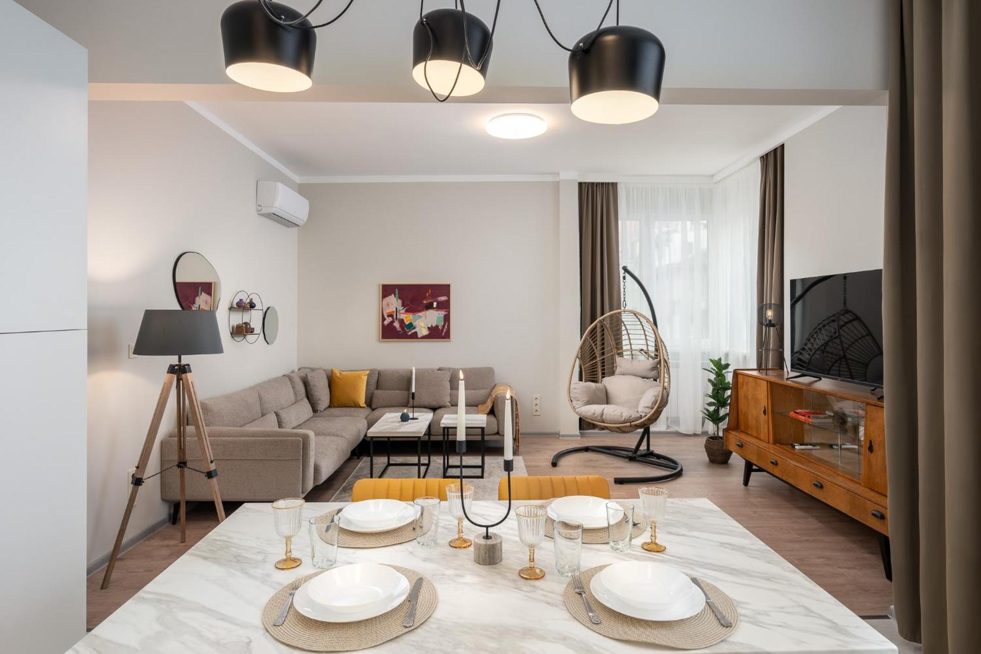 Bright & Sunny Stylish Apt With 2Bdr And 2Bth Sófia Exterior foto